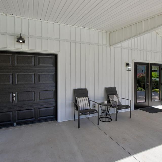 Custom pool house  - Rafter B