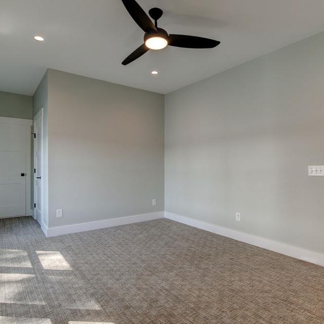 Carpeted interior room