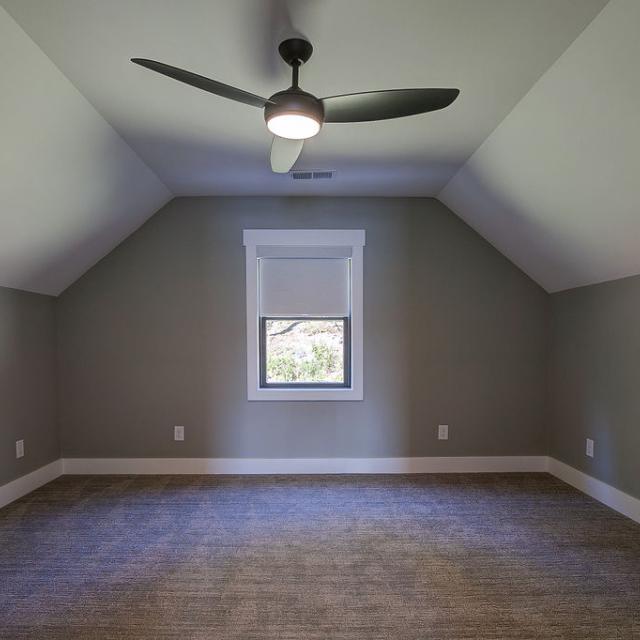 Interior room with carpet